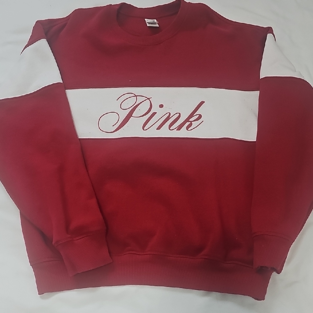 Victoria's Secret PINK Crimson Pullover